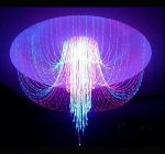 CANDELABRE  din fibra optica si terminatii cristal