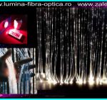 Perdele de lumina - cascada fibra optica